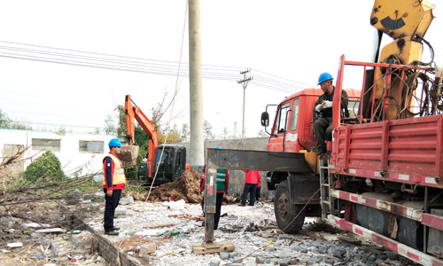 東營(yíng)區(qū)110kV南田站10kV西商線1/2線新建工程