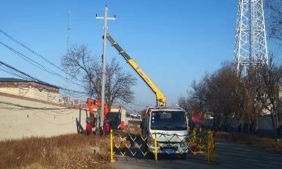 【華昌電力】東張直線延伸工程現(xiàn)場(chǎng)