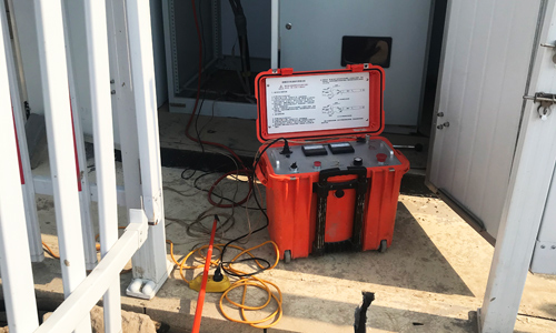 北二路電纜故障檢測(cè)現(xiàn)場(chǎng)