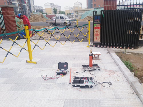 避雷器試驗(yàn)現(xiàn)場(chǎng)