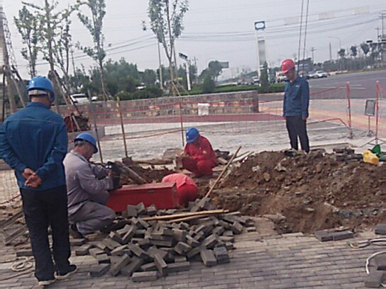 電力搶修現(xiàn)場