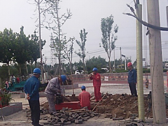 電力搶修現(xiàn)場