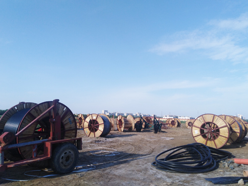 電纜存儲(chǔ)現(xiàn)場