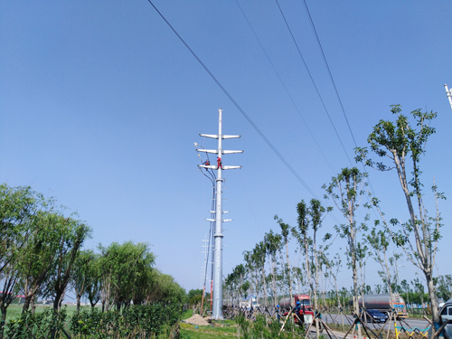 35kV高壓電纜上塔