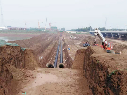 廣饒工業(yè)水源二期自動(dòng)化施工現(xiàn)場(chǎng)