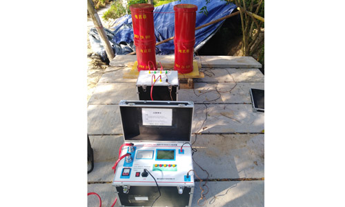 35kV電纜耐壓試驗(yàn)現(xiàn)場