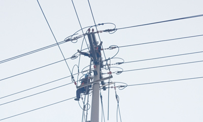 立邦塑膠業(yè)擴(kuò)配套工程打火