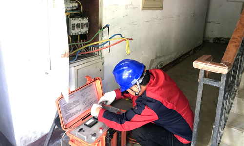 新新家園25#樓電纜故障檢測(cè)、維修