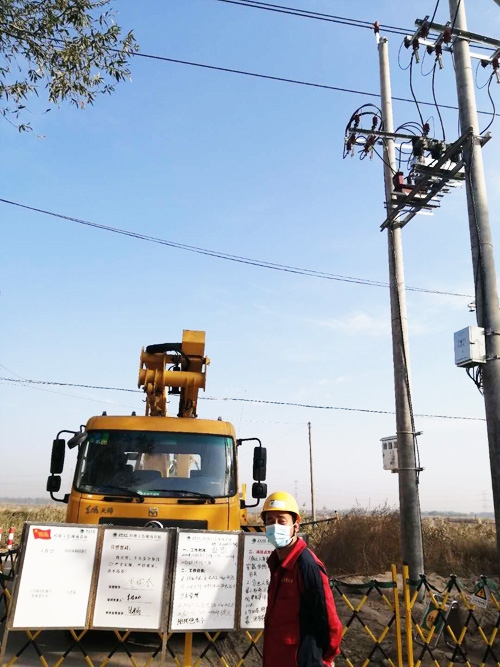 2020年10月13日西范線西龐支63+3號桿打火