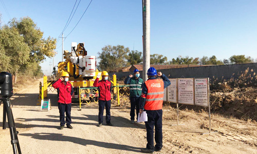 2020年11月3日農(nóng)業(yè)線東張支線5-109號桿打火