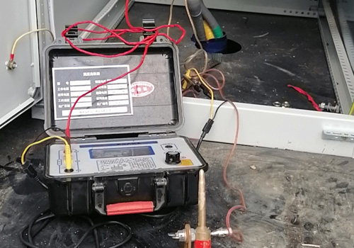 天目山路東側(cè)龍鳳祥大酒店旁蔚來汽車充電站項(xiàng)目交接試驗(yàn)現(xiàn)場(chǎng)